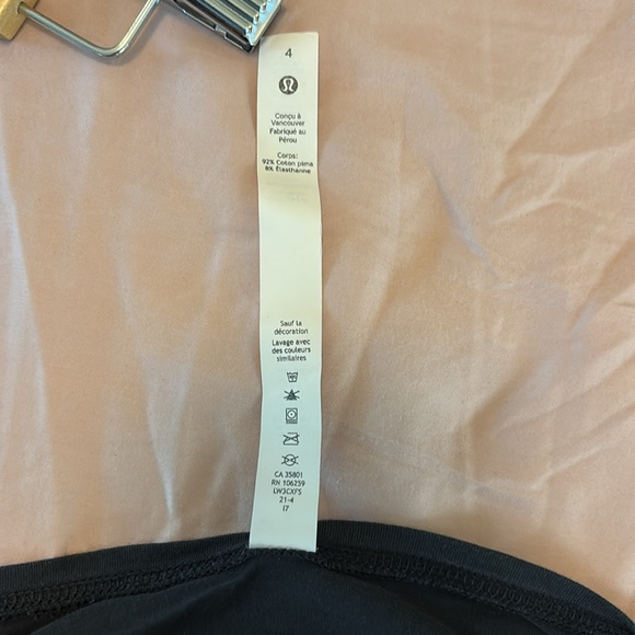 Lululemon Athletica Black Women's Blouse - Picture 4 of 4